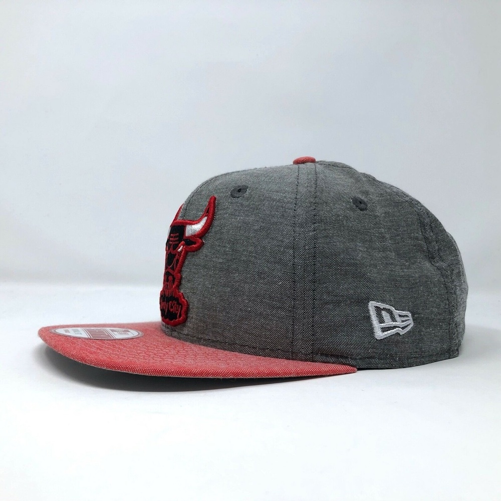 Chicago Bulls New Era 9FIFTY Snapback Hat - Picture 3 of 7